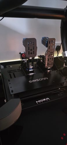 Customer photo review of Simsonn VAM Pro Linear Motor -  the Pedals Haptic Reactor for Vibration Feedback