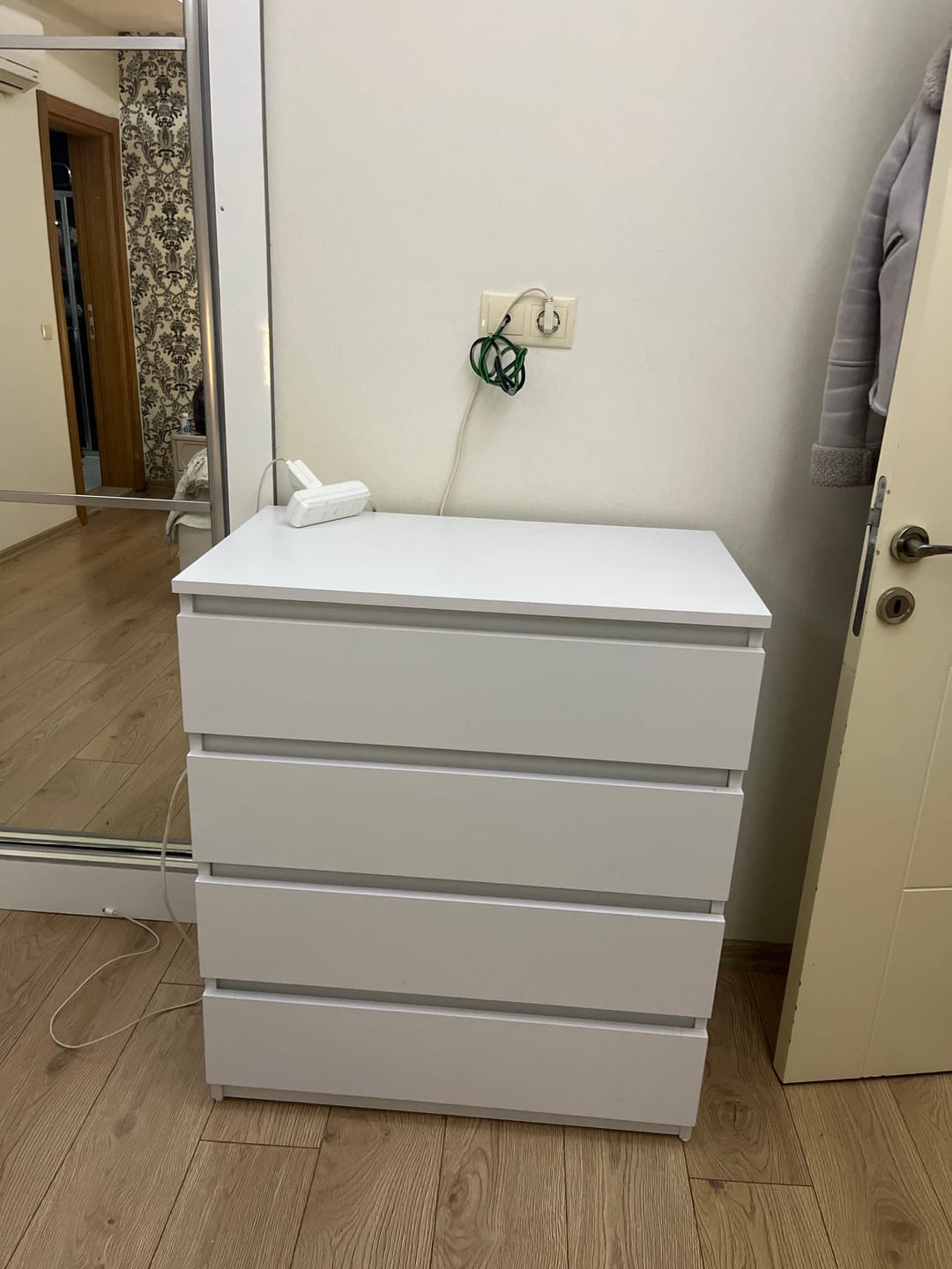 Customer photo review of Rani BE102 Şifonyer 4 Çekmeceli Yatak Odası Bebek Odası Beyaz 91 x 80 Cm