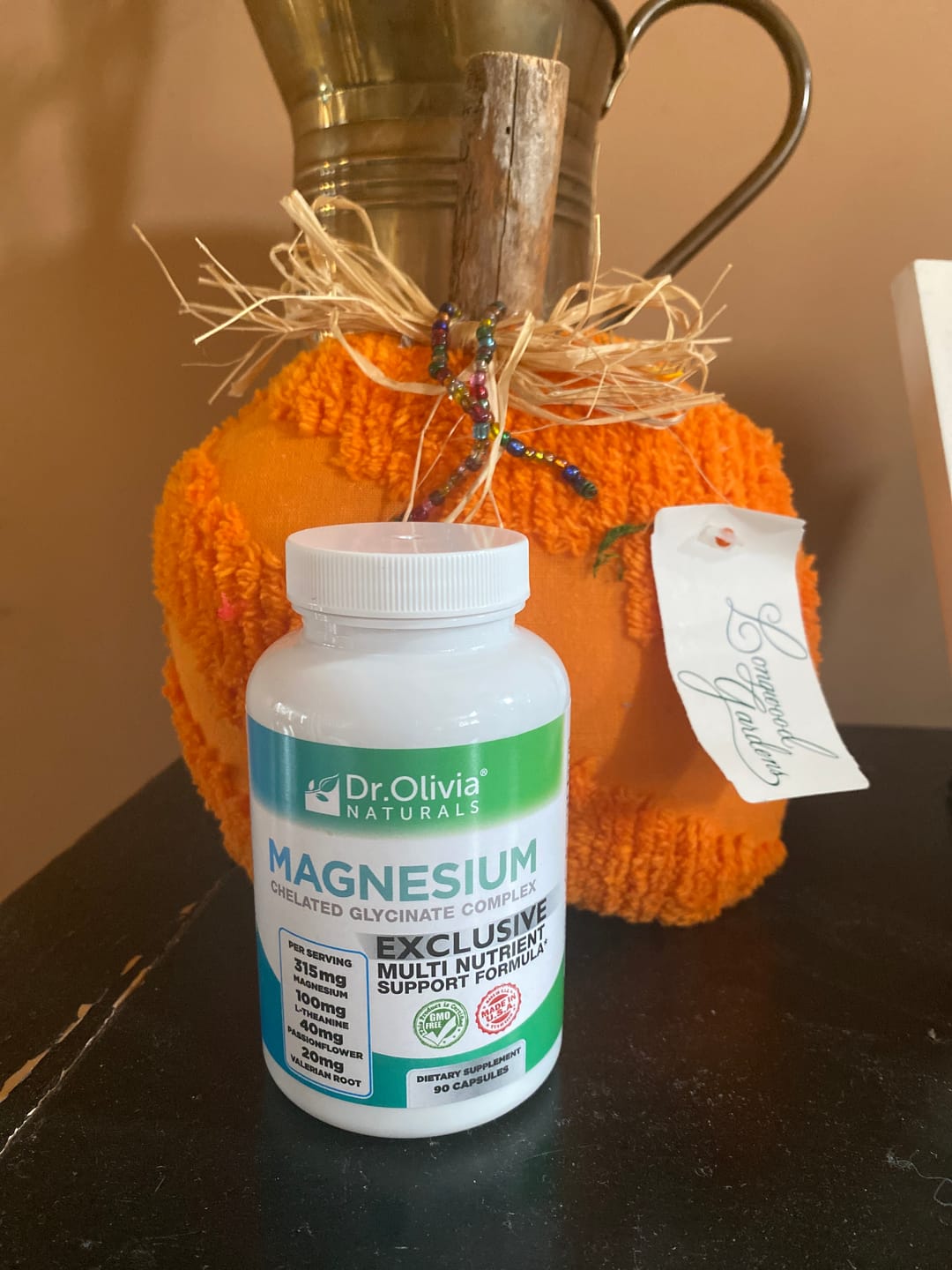 Customer photo review of Magnesium Glycinate - Chelated Complex