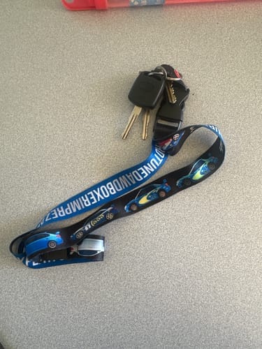 Customer photo review of Subaru WRX STI Rally Lanyard
