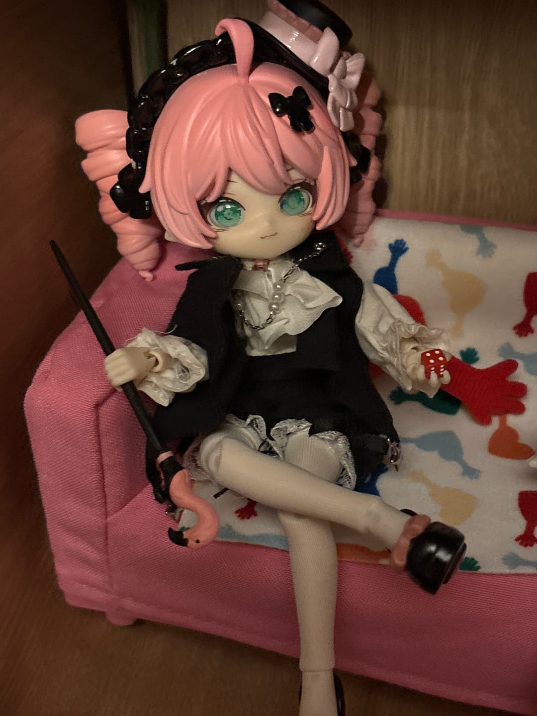 Customer photo review of Minty Series Flamingo Rossi Limited Action Figure