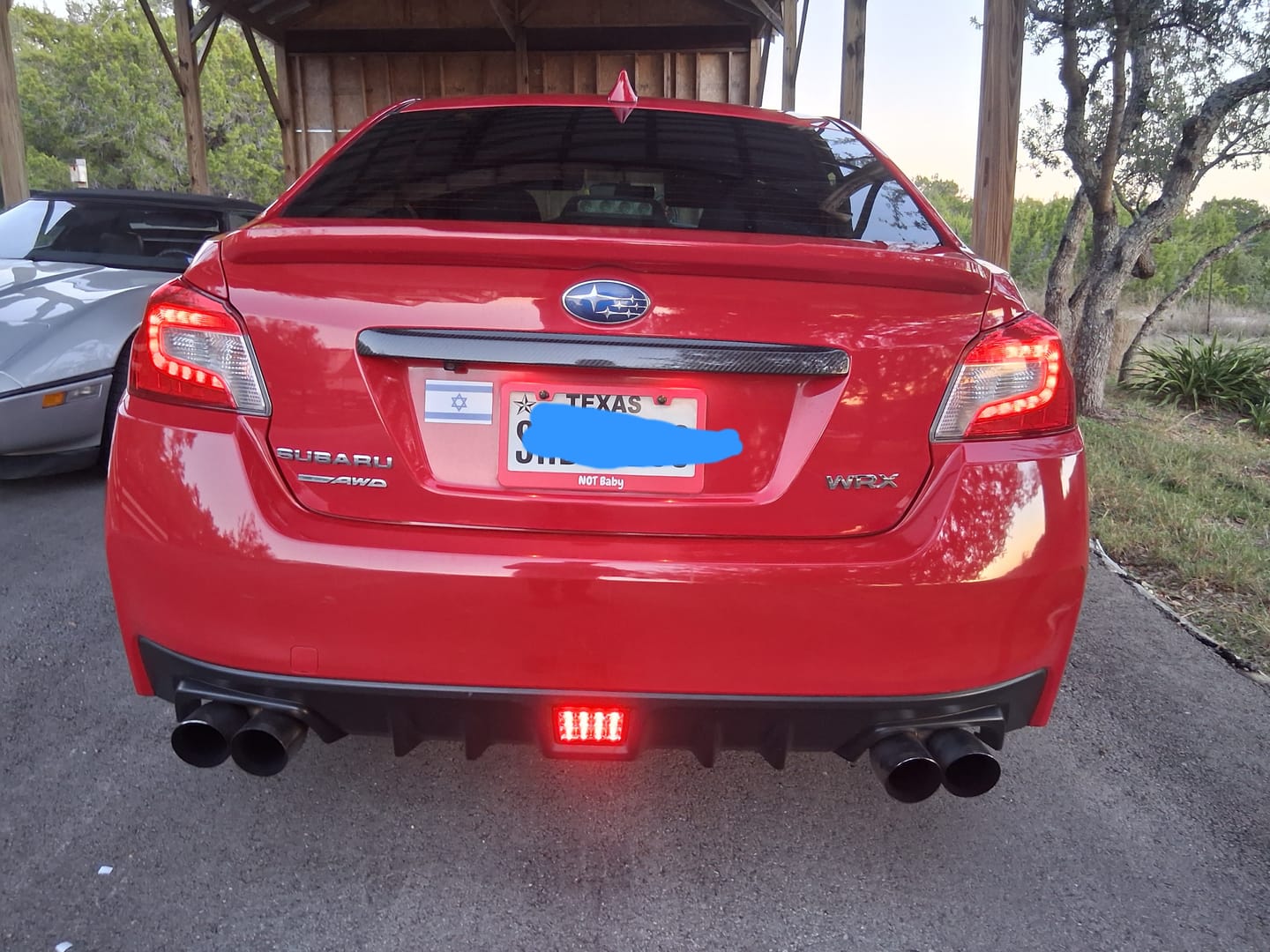 Customer photo review of 2011-25 Subaru WRX & STi F1 Rear Fog Lights