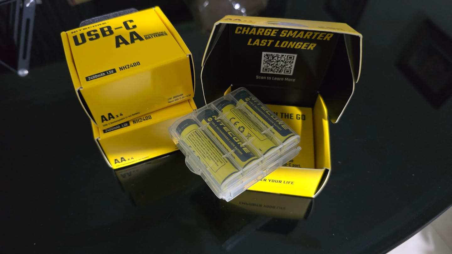 Customer photo review of NH2400 4PC (AA - 2400mAh - 1.5V)
