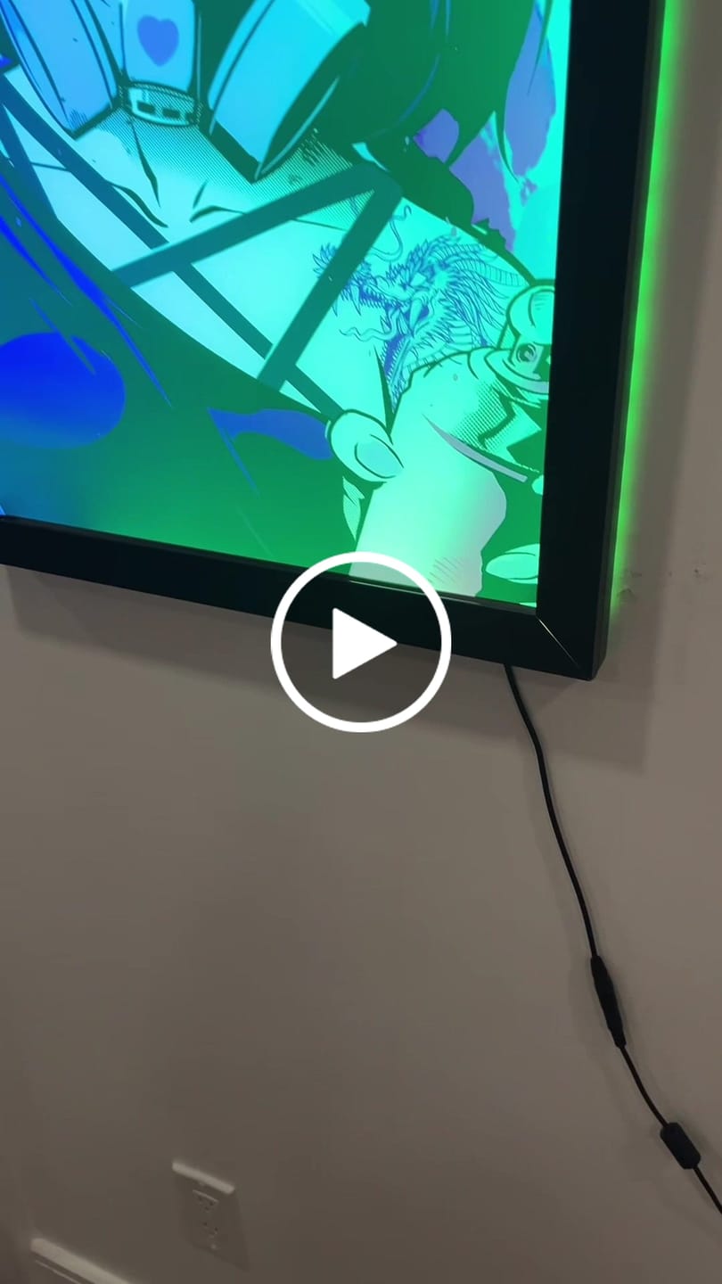 Customer video review of Pre- Order Lightbox Frame (16x24 in)
