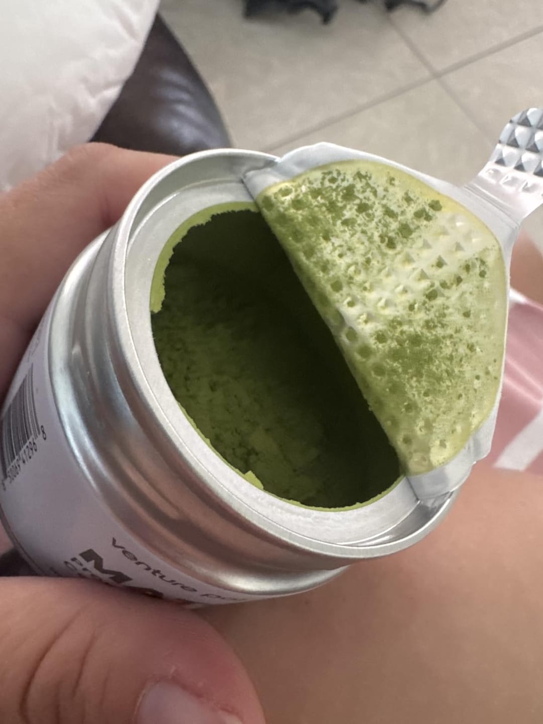 Customer photo review of Ceremonial Grade Matcha Powder - 30g/1.06oz