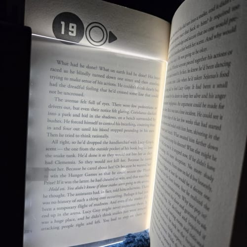 Customer photo review of Lampada da Lettura LED Trasparente