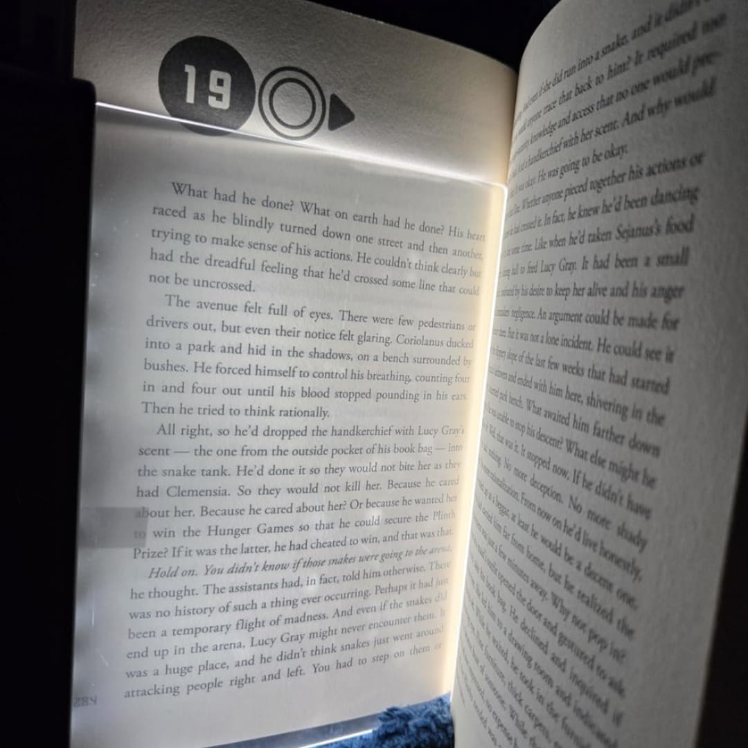 Customer photo review of Lampada da Lettura LED Trasparente