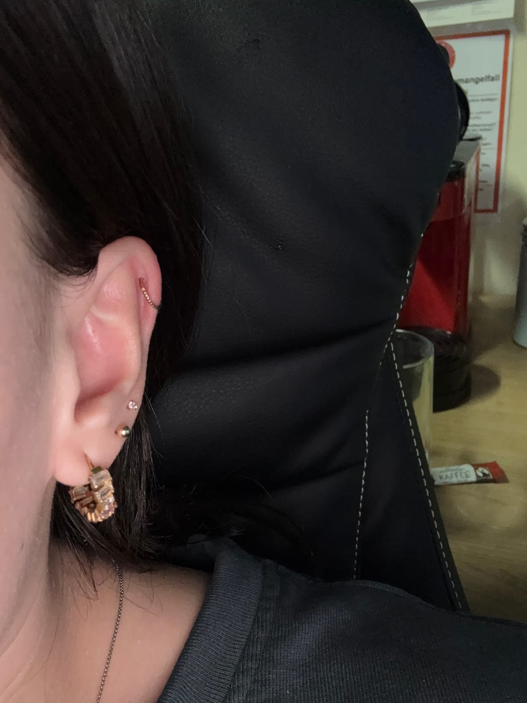 Customer photo review of Spike Clicker | Nasen- & Ohrpiercing