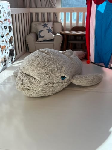 Customer photo review of The Whale Pouf