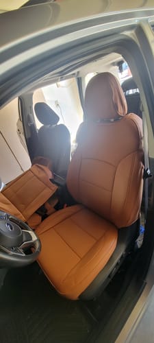 Customer photo review of Premium Custom-Fit Seat Covers
