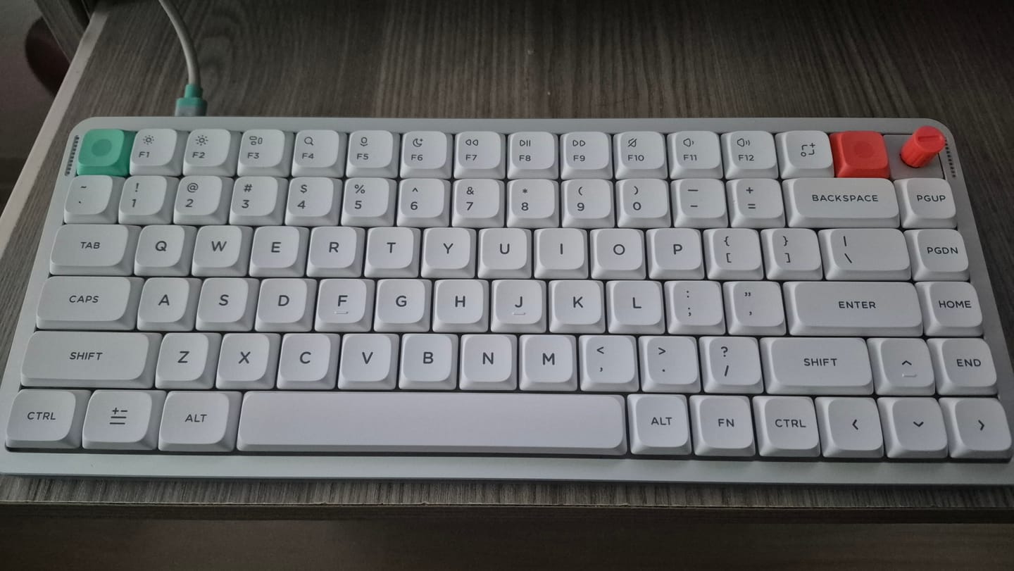 Customer photo review of NuPhy Air75 V3 Alüminyum Mekanik Klavye