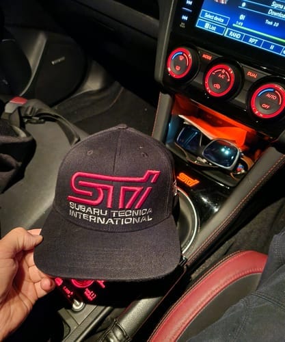 Customer photo review of Subaru WRX STI Flat Brim Cap
