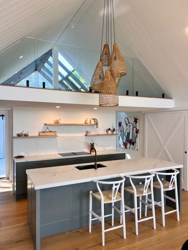 Customer photo review of Timber Floating Shelf