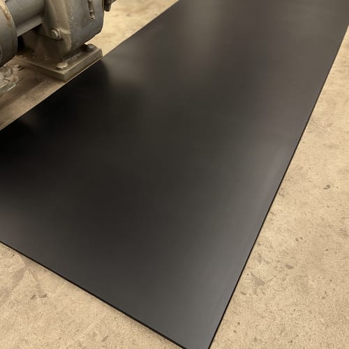 Customer photo review of Commercial Grade Rubber Sheet 1.5mm-25mm, 1.4m Wide Heavy Duty, Abrasion Resistant Custom Cut by Meter Natural Rubber for Industrial Use