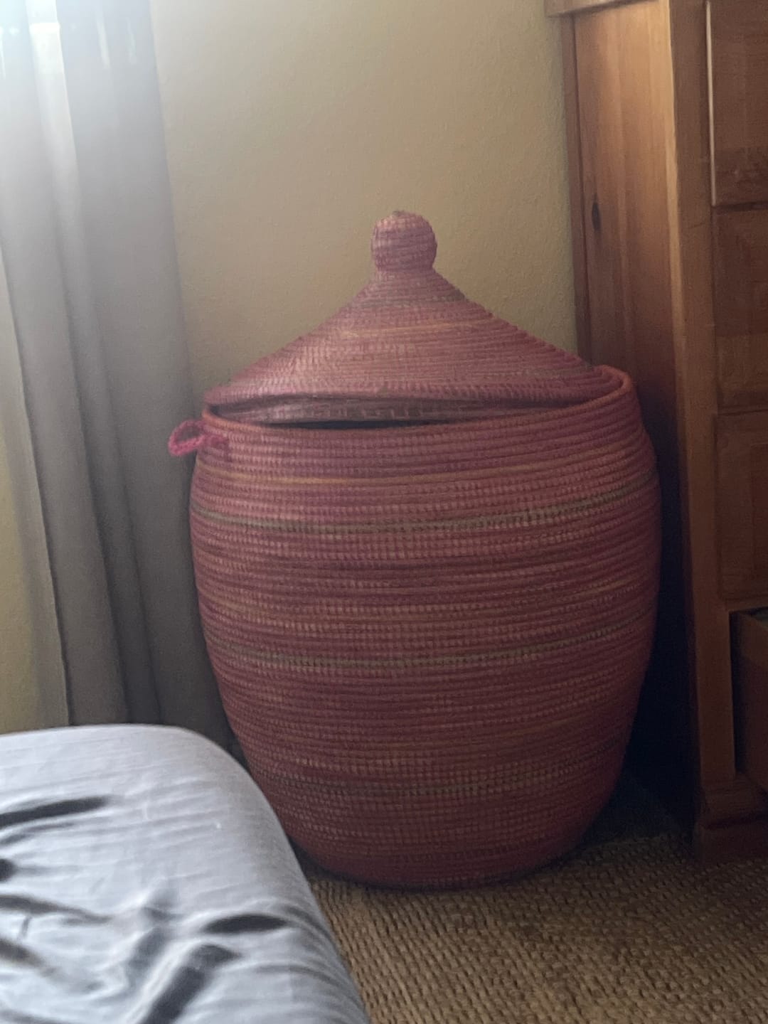 Customer photo review of Sunrise Stripes Large Hamper
