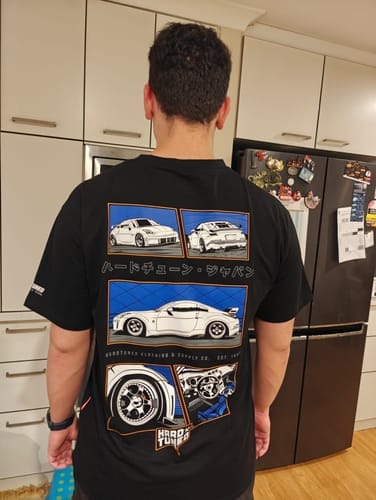 Customer photo review of Nissan 350Z Fragment Tee