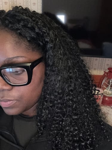 Customer photo review of Freetress Crochet Braid - 3X TAHITI WATER CURL 12"