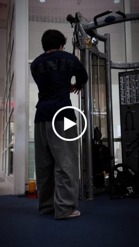 Customer video review of Navy Blue Lightweight Tee