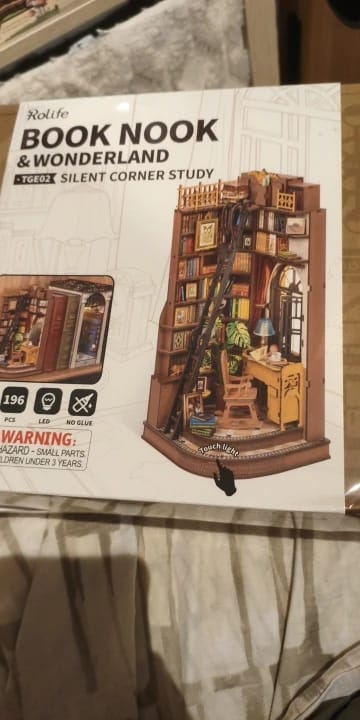 Customer photo review of Bibliothèque des Âmes Rêveuses - La Maquette en Bois®