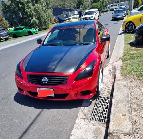 Customer photo review of Hardtuned Keyline Window Banner