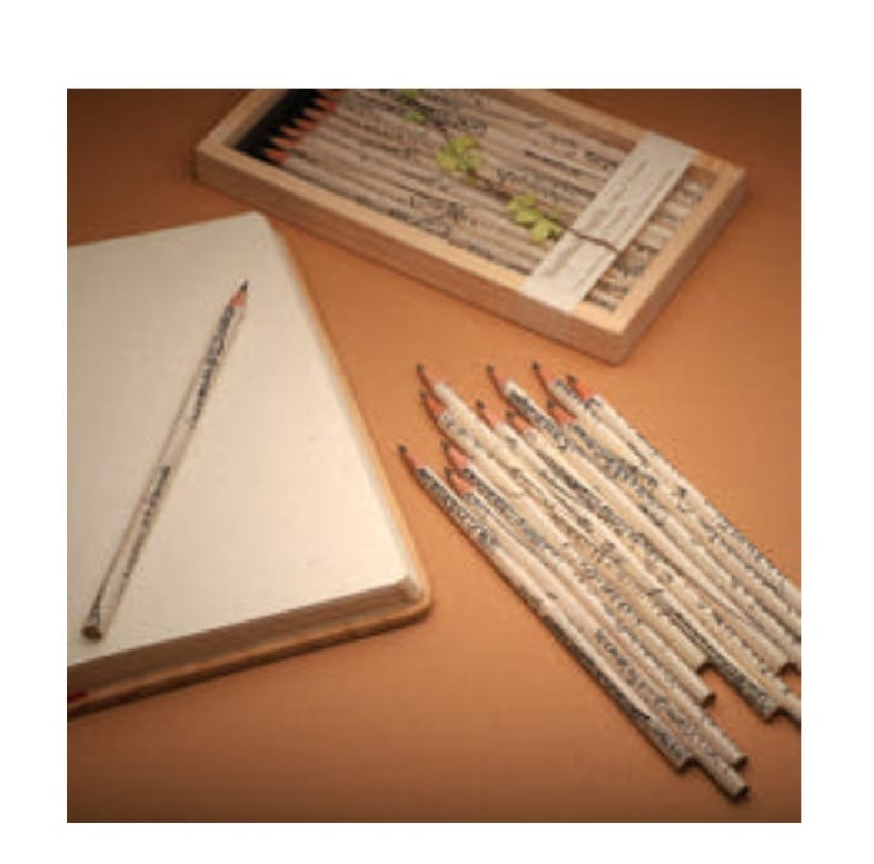 Customer photo review of Colour Pencils - Vintage Docs. Box of 12