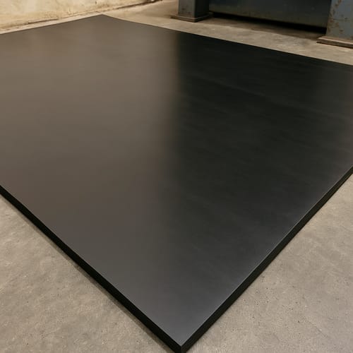 Customer photo review of Commercial Grade Rubber Sheet 1.5mm-25mm, 1.4m Wide Heavy Duty, Abrasion Resistant Custom Cut by Meter Natural Rubber for Industrial Use