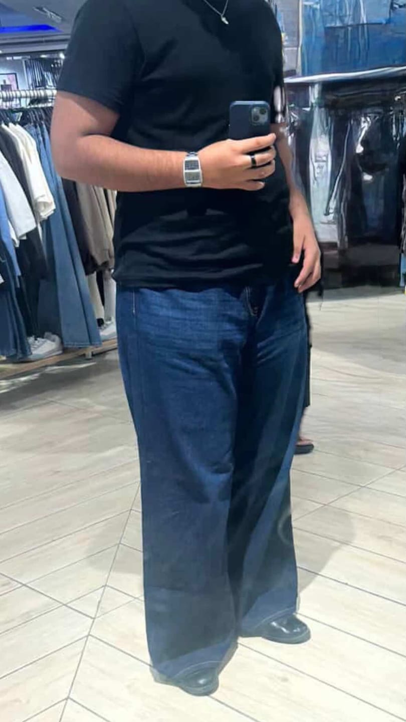 Customer photo review of Blue Drift Baggy Jeans - Balloon fit