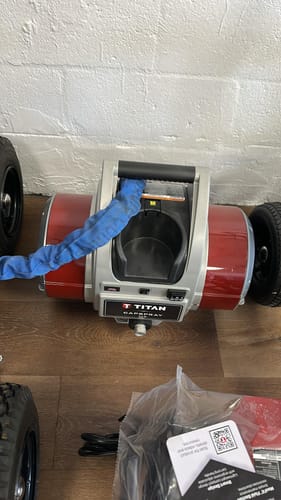 Customer photo review of Titan ED655 Airless Sprayer