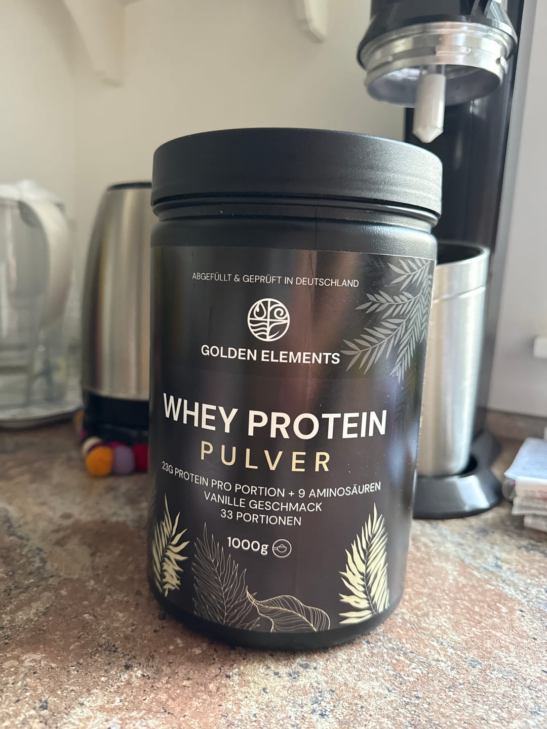 Customer photo review of Whey Protein - 1000g