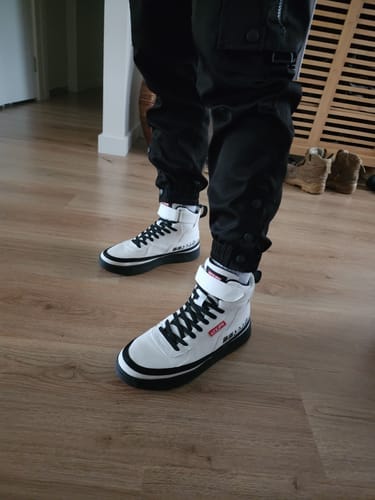 Customer photo review of HTXJPN Fuji3 High Top Sneakers