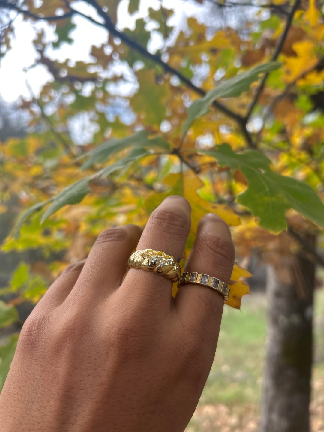 Customer photo review of Chunky Valencia Ring