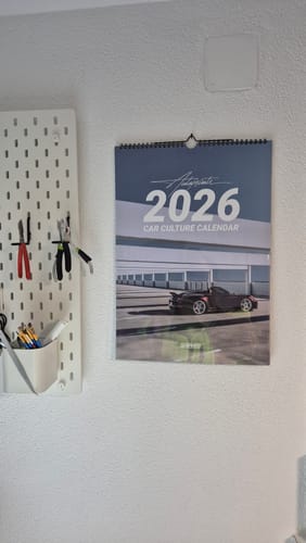 Customer photo review of CAR CULTURE 2026 2in1 Premium Autokalender