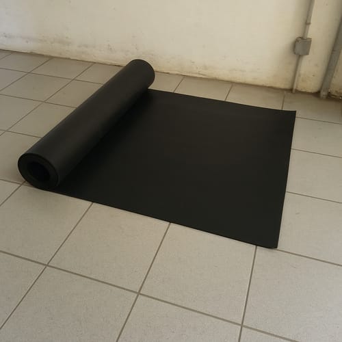 Customer photo review of Commercial Rubber Sheet Linear Metre Durable Heavy Duty Rubber for Sealing, Insulation & Protection Temperature & Chemical Resistant