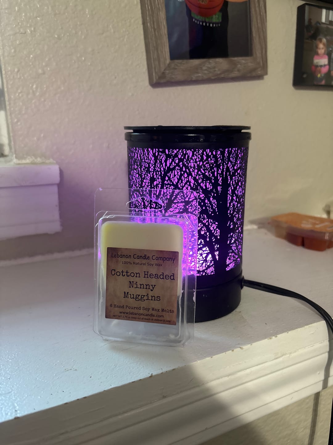 Customer photo review of Cotton Headed Ninny Muggins Wax Melt