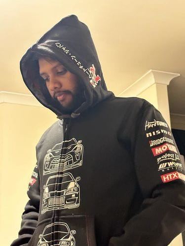 Customer photo review of Nissan Skyline GTR Hoodie