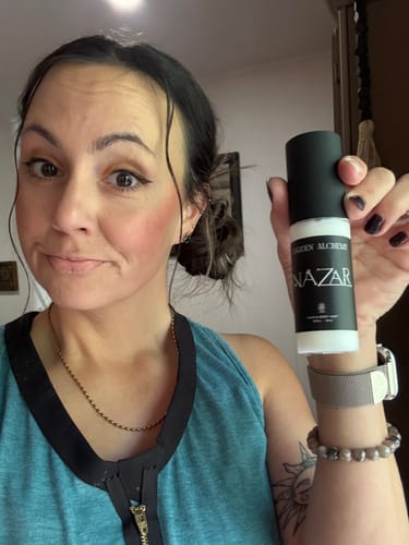Customer photo review of NAZAR MILK BODY HAIR & BODY MIST