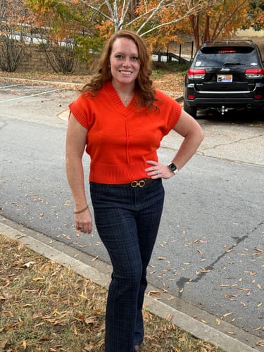 Customer photo review of Gwyneth Vest