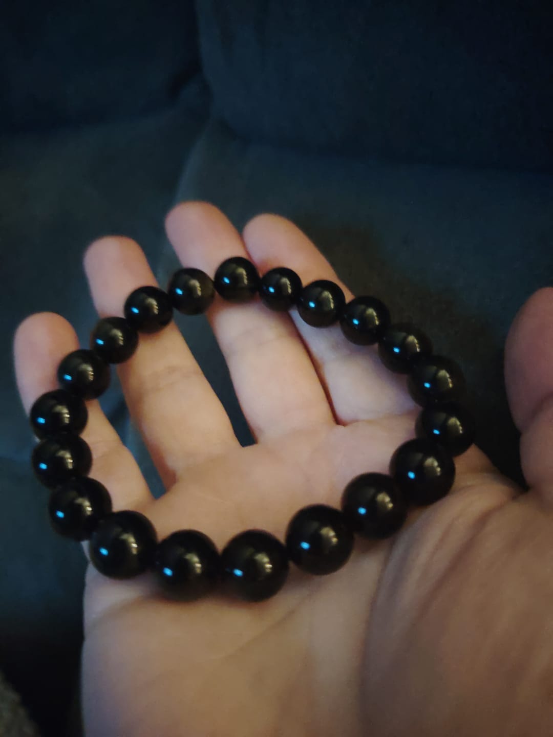 Customer photo review of Bracelet Grenat