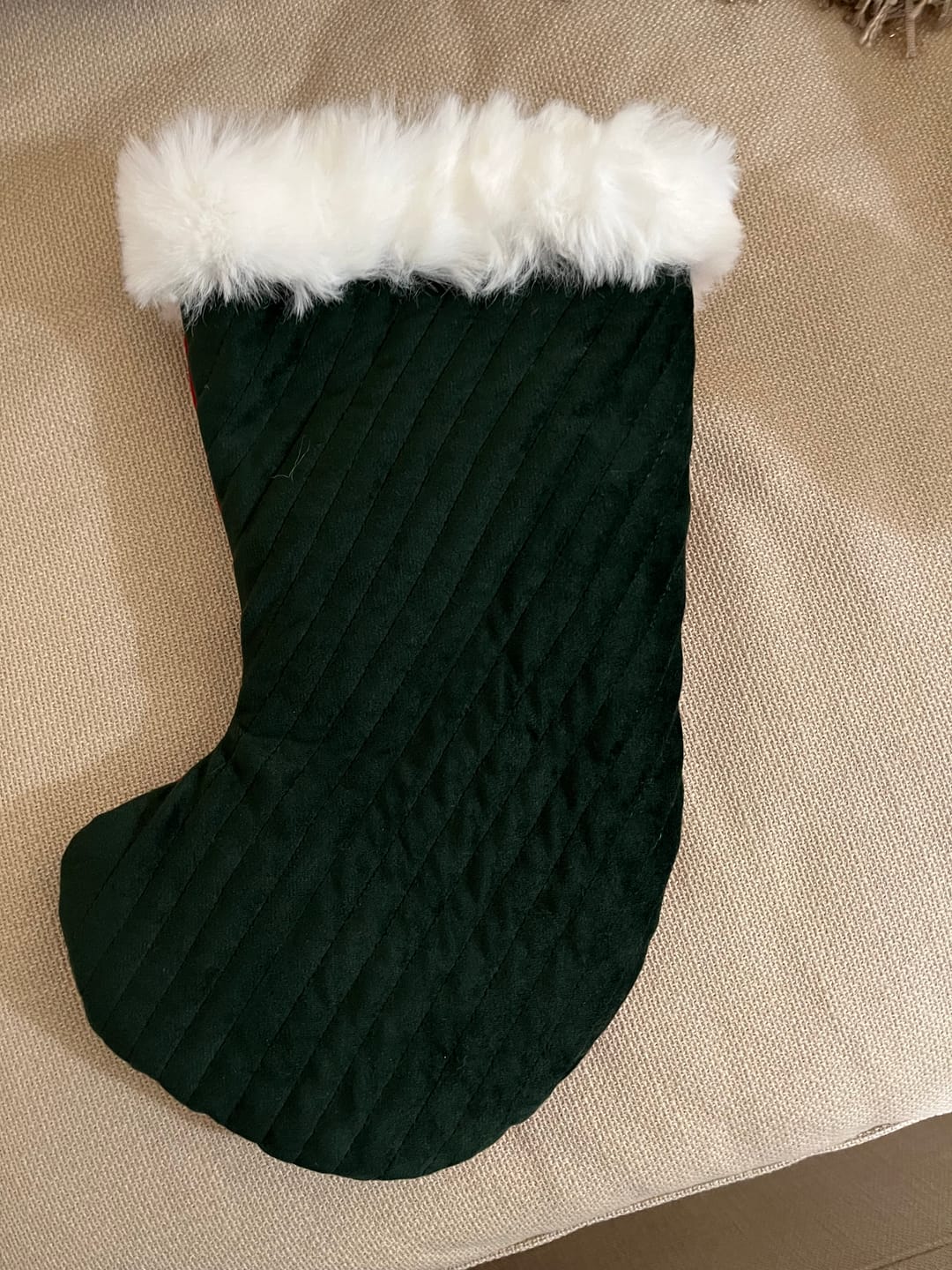 Customer photo review of Plain Upholstery Velvet Fabric