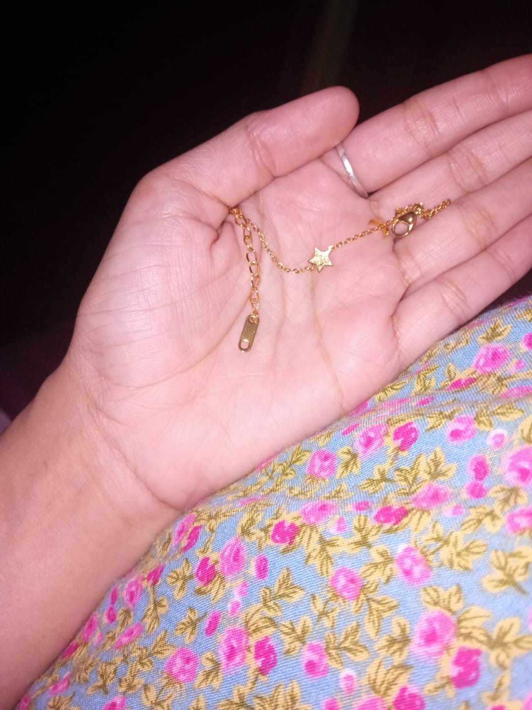 Customer photo review of Star Moon Bracelet