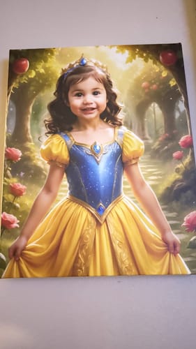 Customer photo review of The Snow-White Apple Orchard