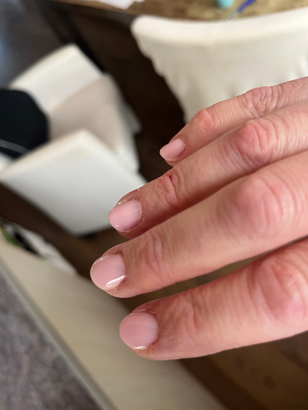 Customer photo review of Latte Dipping Powder