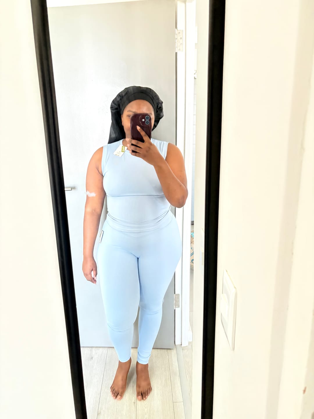 Customer photo review of Gym Activewear Set Workout Sets