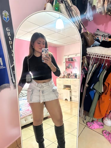 Customer photo review of NOEL BLACK BOOTS