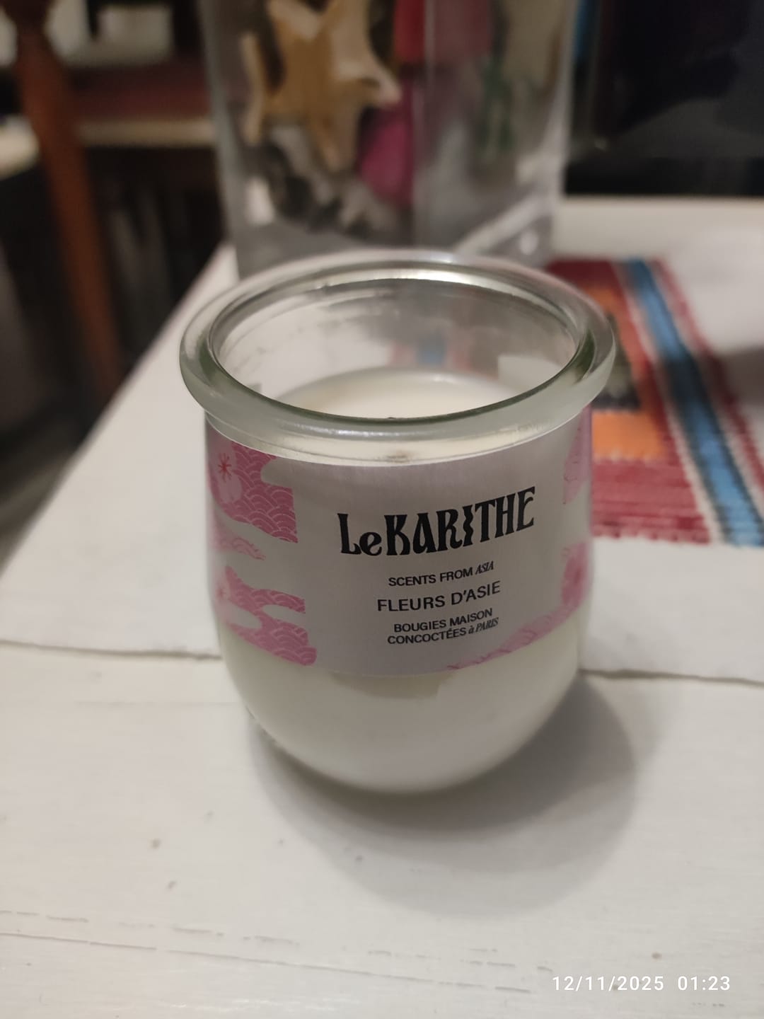 Customer photo review of Bougie Parfumée - Bois de Manguier