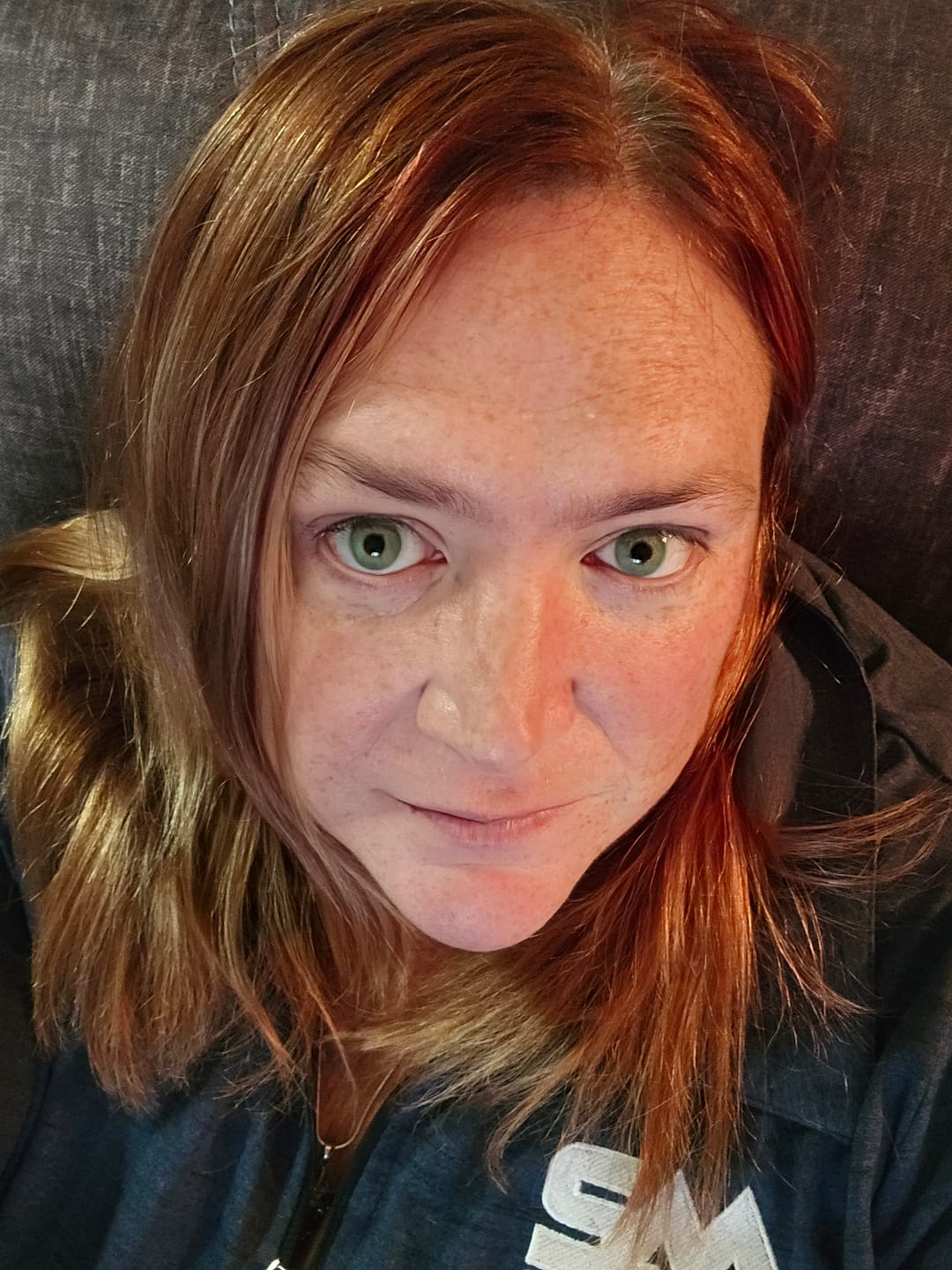 Customer photo review of Perla Light Green Prescription Colored Contact Lenses