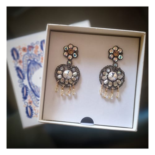 Customer photo review of Orecchini Caramel