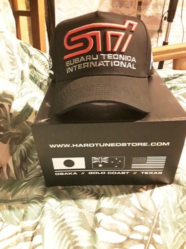 Customer photo review of Subaru WRX STI A-Frame Cap