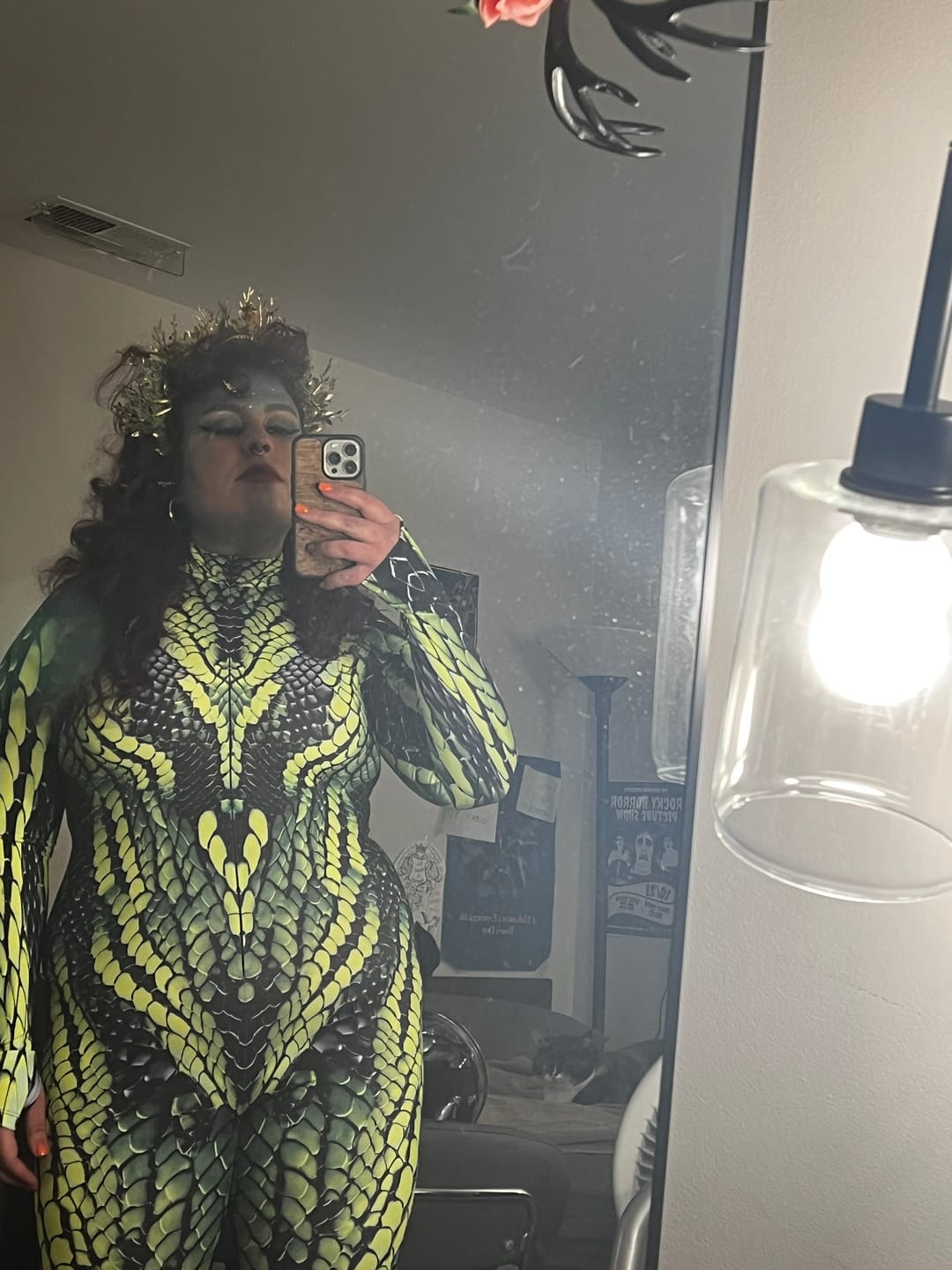 Customer photo review of Electric Viper Costume