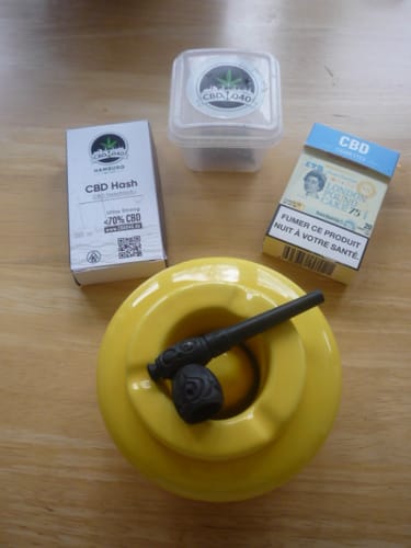 Customer photo review of CBD Haschisch Ultra Strong 70% CBD